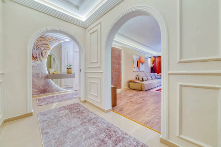 Роскошные меблированные апартаменты планировки 2+1, 120м2 в районе Оба - Ракурс 10