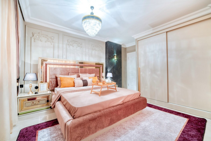 Роскошные меблированные апартаменты планировки 2+1, 120м2 в районе Оба - Ракурс 12