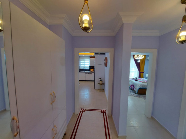 Просторная меблированная квартира 2+1, 120м2 в отличном жилом комплексе, Махмтулар - Ракурс 5