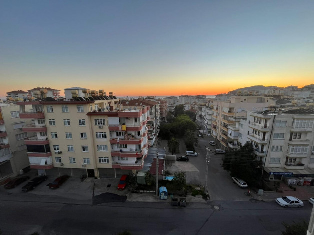 Меблированная квартира планировки 2+1, 120м2 с видом на море и крепость Алании, районе Джикджилли - Ракурс 5