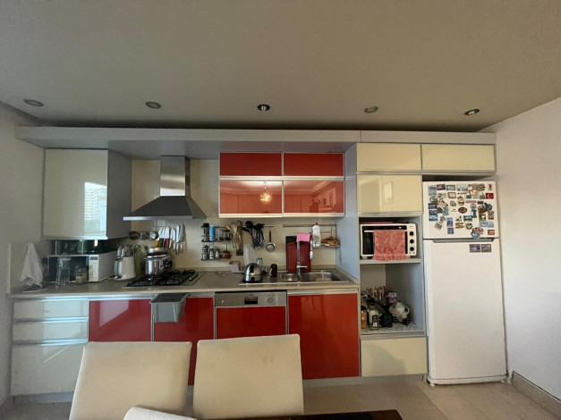 Меблированная квартира планировки 2+1, 120м2 с видом на море и крепость Алании, районе Джикджилли - Ракурс 6