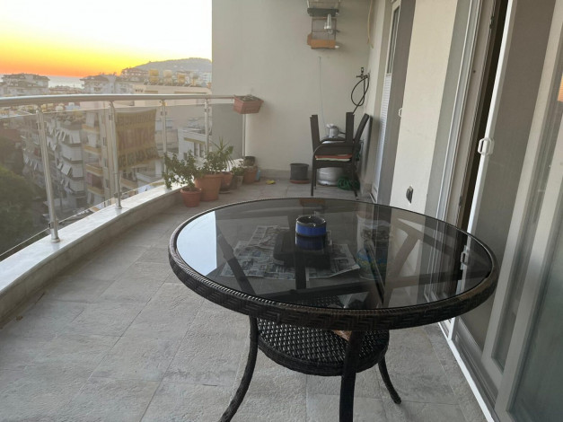 Меблированная квартира планировки 2+1, 120м2 с видом на море и крепость Алании, районе Джикджилли - Ракурс 8