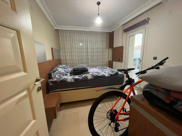 Меблированная квартира планировки 2+1, 120м2 с видом на море и крепость Алании, районе Джикджилли - Ракурс 16