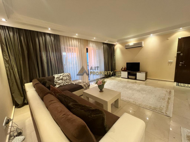 Уютные меблированные апартаменты на вилле 2+1, 130м2 с видом на Средиземное море, район Каргыджак - Ракурс 14