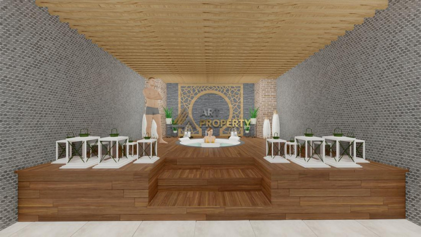 Апартаменты 1+1, 60м2 в новом жилом комплексе в районе Махмутлар - Ракурс 6