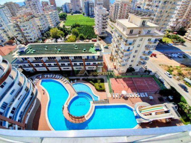 Квартира-студия в популярном жилом комплексе, район Махмутлар - Ракурс 12