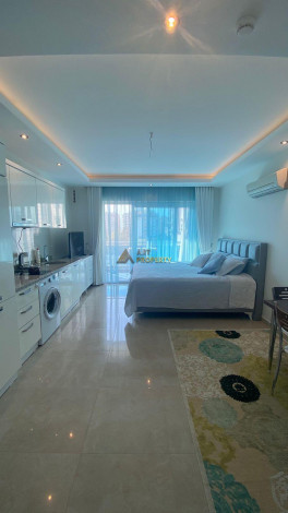 Квартира-студия в популярном жилом комплексе, район Махмутлар - Ракурс 20