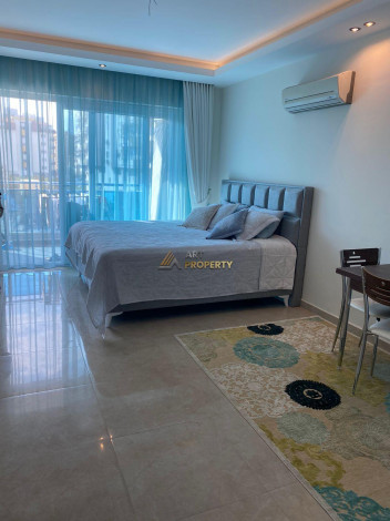 Квартира-студия в популярном жилом комплексе, район Махмутлар - Ракурс 27