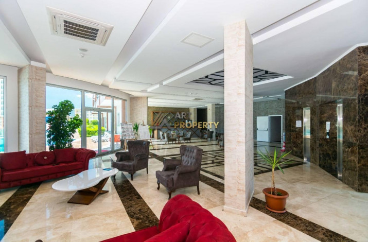 Квартира-студия в популярном жилом комплексе, район Махмутлар - Ракурс 33