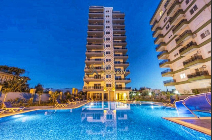 Меблированная квартира планировки 1+1, 60м2 в районе Махмутлар - Ракурс 16