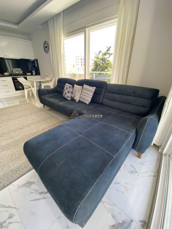 Меблированная квартира планировки 1+1, 60м2 в районе Махмутлар - Ракурс 22