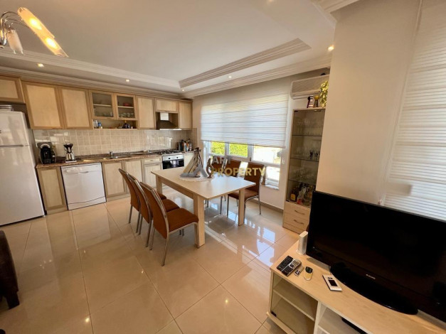 Меблированная квартира планировки 2+1, 120м2 в районе Оба - Ракурс 16