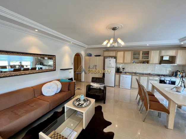 Меблированная квартира планировки 2+1, 120м2 в районе Оба - Ракурс 18