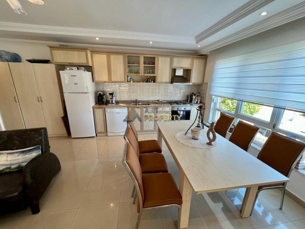 Меблированная квартира планировки 2+1, 120м2 в районе Оба - Ракурс 28