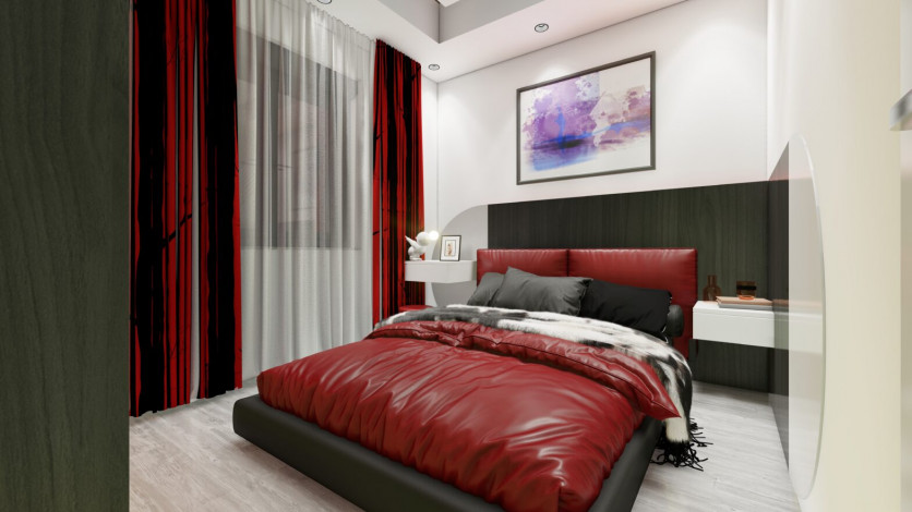 Новый инвестиционный проект c квартирами 1+1, 2+1 в районе Авсаллар - Ракурс 2