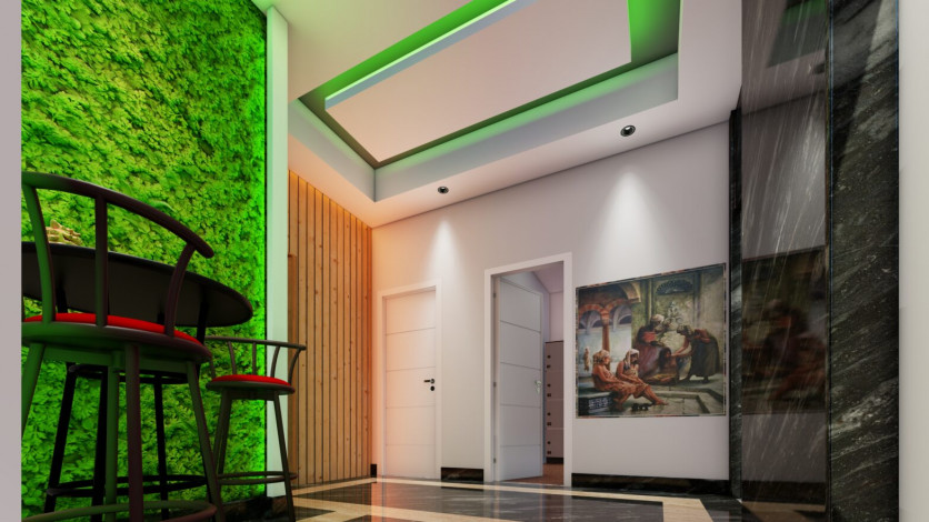 Новый инвестиционный проект c квартирами 1+1, 2+1 в районе Авсаллар - Ракурс 9