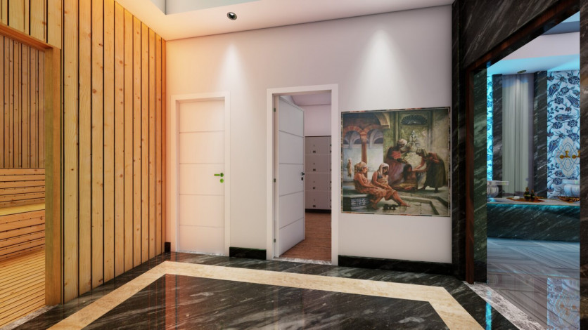 Новый инвестиционный проект c квартирами 1+1, 2+1 в районе Авсаллар - Ракурс 10