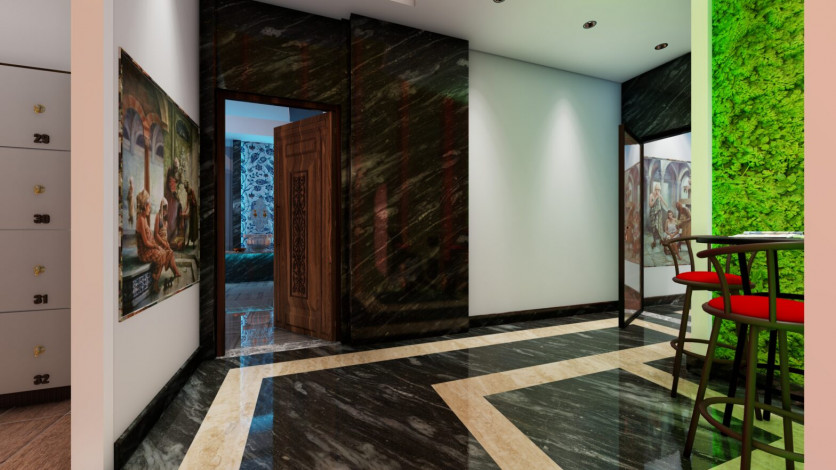 Новый инвестиционный проект c квартирами 1+1, 2+1 в районе Авсаллар - Ракурс 11