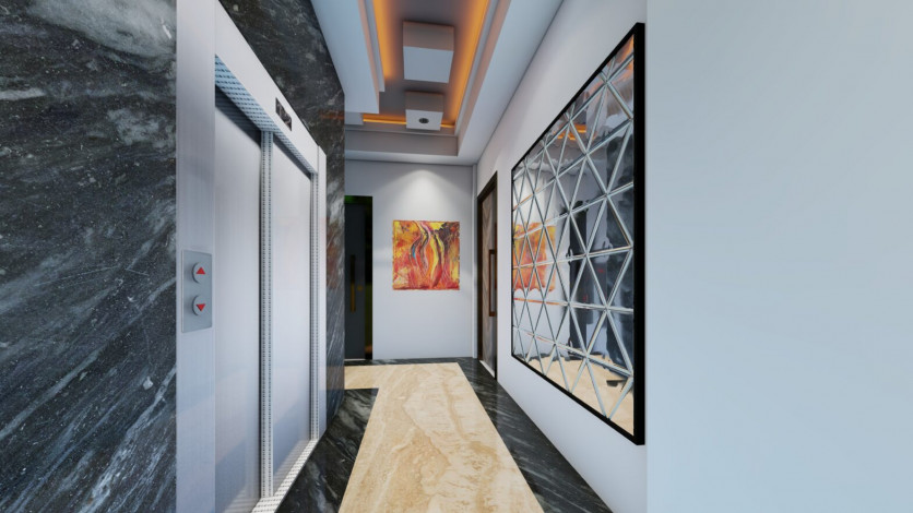 Новый инвестиционный проект c квартирами 1+1, 2+1 в районе Авсаллар - Ракурс 16