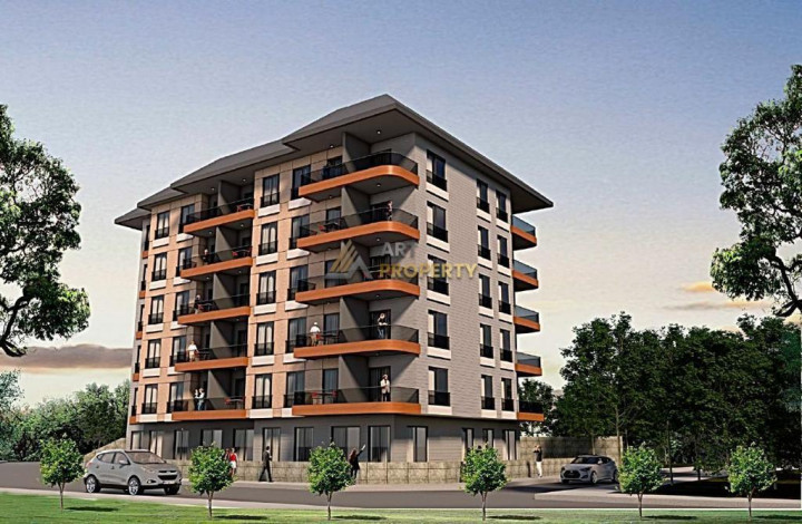 Новая квартира планировки 1+1, 60м2 в районе Махмутлар - Ракурс 4