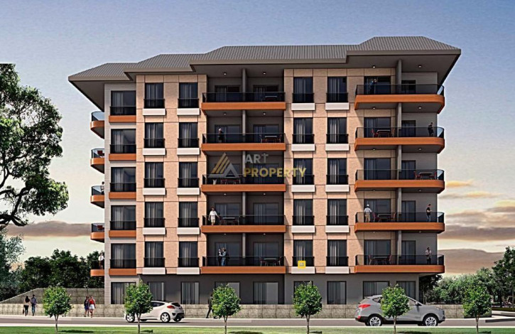 Новая квартира планировки 1+1, 60м2 в районе Махмутлар - Ракурс 9