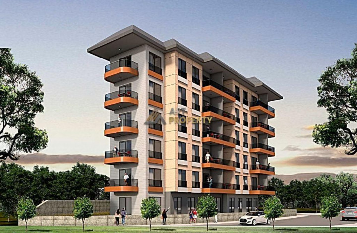 Новая квартира планировки 1+1, 60м2 в районе Махмутлар - Ракурс 10