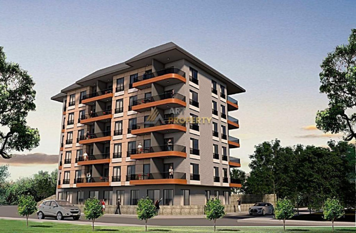 Новая квартира планировки 1+1, 60м2 в районе Махмутлар - Ракурс 11