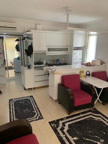 Уютная меблированная студия всего в 150 метрах от побережья Средиземного моря  в районе Махмутлар Алания, 40 м2 - Ракурс 4