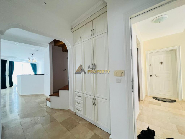 Меблированный пентхаус 4+1, с видом на море и горы, район Оба - Ракурс 13