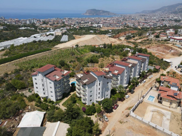 Меблированный пентхаус 4+1, с видом на море и горы, район Оба - Ракурс 18