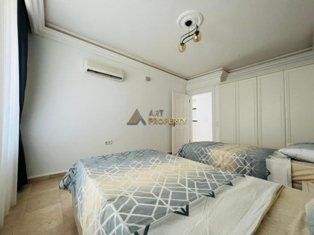 Меблированный пентхаус 4+1, с видом на море и горы, район Оба - Ракурс 20