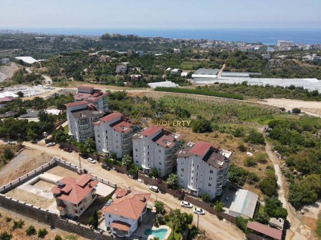 Меблированный пентхаус 4+1, с видом на море и горы, район Оба - Ракурс 21