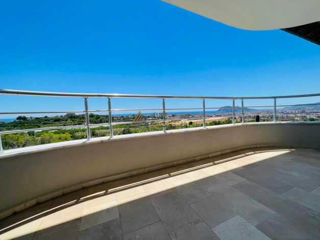 Меблированный пентхаус 4+1, с видом на море и горы, район Оба - Ракурс 26