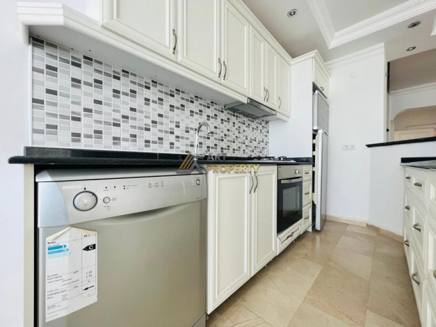 Меблированный пентхаус 4+1, с видом на море и горы, район Оба - Ракурс 29