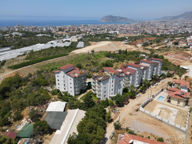 Меблированный пентхаус 4+1, с видом на море и горы, район Оба - Ракурс 31