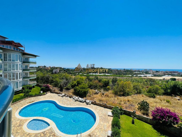 Меблированный пентхаус 4+1, с видом на море и горы, район Оба - Ракурс 38