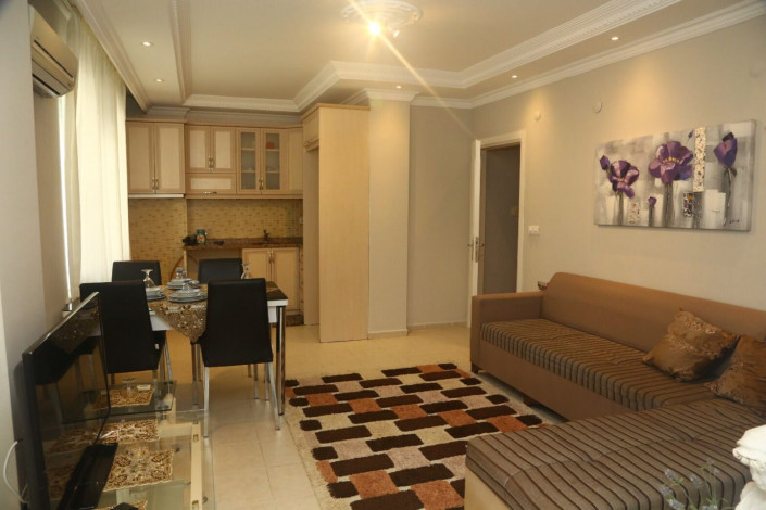 Меблированная квартира планировки 2+1, 110м2 в шаговой доступности от пляжа Клеопатра - Ракурс 12