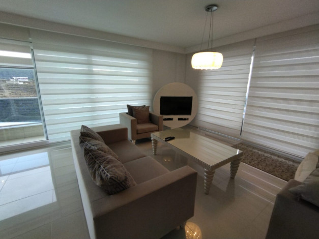 Стильная меблированная вилла планировки 4+1, 220м2 с видом на горы и море, Каргыджак - Ракурс 14