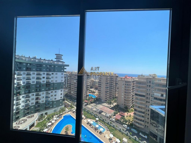 Апартаменты планировки 1+1 в комплексе уровня отеля 5*, район Махмутлар - Ракурс 14