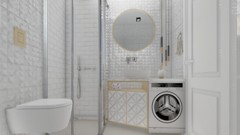 Апартаменты планировки 1+1, 55м2 в ЖК на стадии строительства, район Паяллар - Ракурс 14