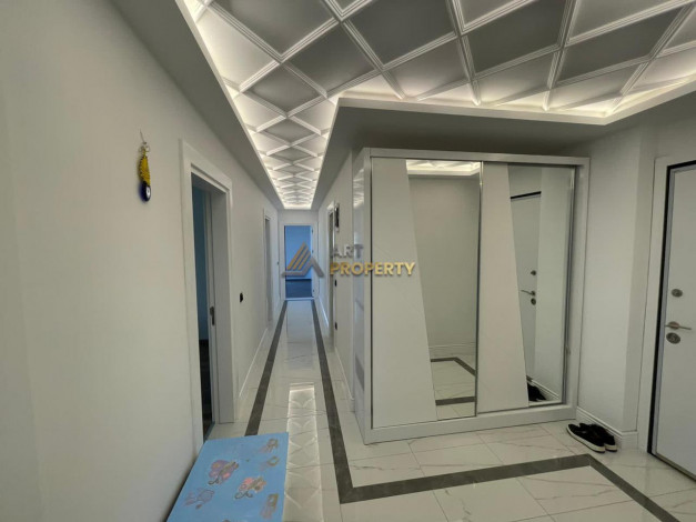 Роскошные меблированные апартаменты планировки 3+1, 151м2 в центре города Аланья - Ракурс 22