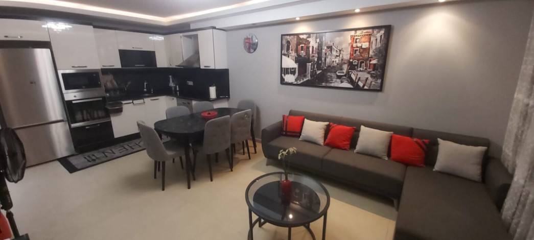 Видовой пентхаус планировки 4+1, 200м2 в районе Махмутлар - Ракурс 9