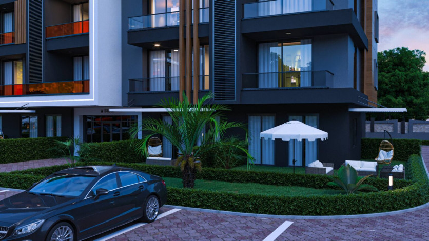 Новый жилой комплекс на стадии строительства  в престижном районе Оба - Ракурс 6