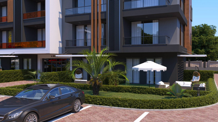 Новый жилой комплекс на стадии строительства  в престижном районе Оба - Ракурс 7