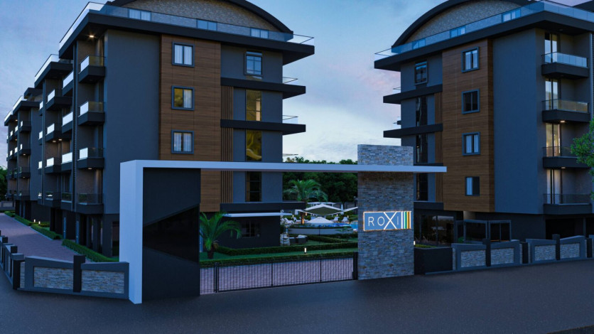 Новый жилой комплекс на стадии строительства  в престижном районе Оба - Ракурс 9