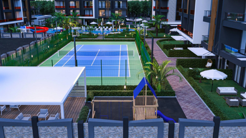 Новый жилой комплекс на стадии строительства  в престижном районе Оба - Ракурс 33