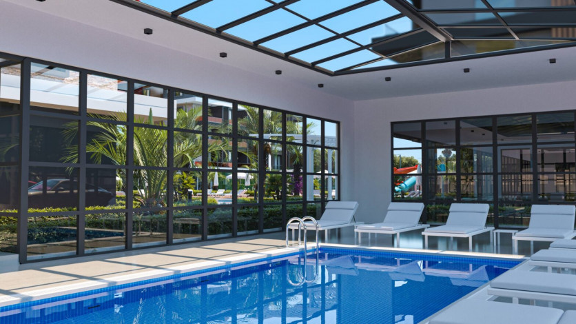 Новый жилой комплекс на стадии строительства  в престижном районе Оба - Ракурс 34