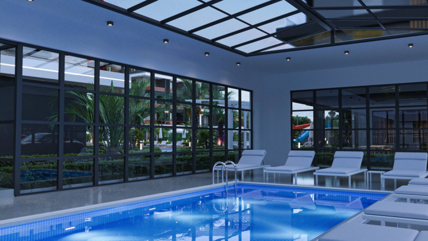 Новый жилой комплекс на стадии строительства  в престижном районе Оба - Ракурс 35