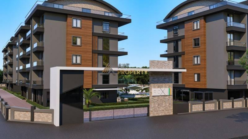 Новый жилой комплекс на стадии строительства  в престижном районе Оба - Ракурс 37