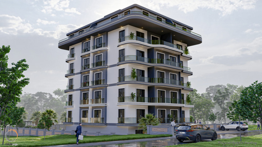 Новый жилой комплекс на стадии строительства в районе Кестель - Ракурс 4